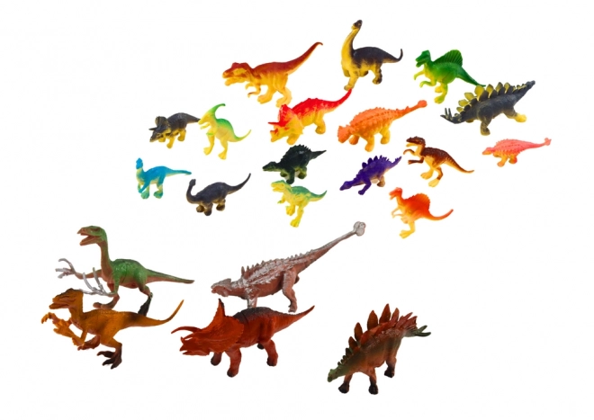 Dinosaurier Figuren Set Groß Grüner Dinosaurier 45 Teile