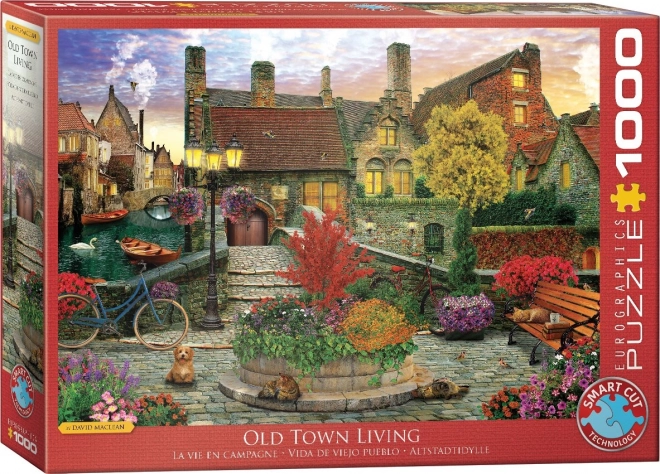 Eurographics Puzzle Leben in der Altstadt 1000 Teile