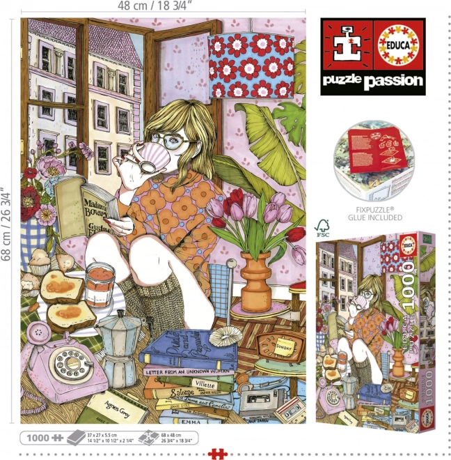 Puzzle Zeit für sich selbst 1000 Teile