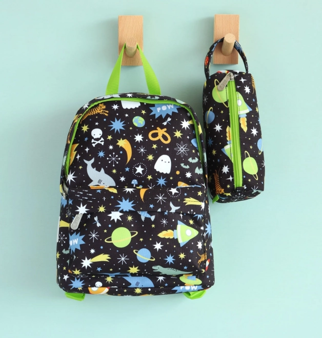 Kleiner Kinder-Rucksack - Weltraum