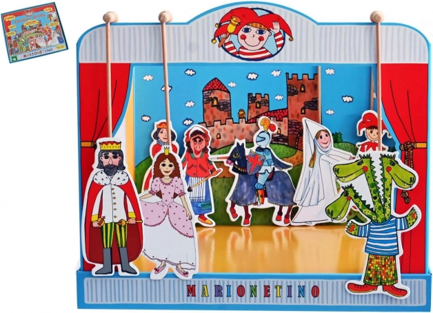 Universelles Puppentheater mit Zubehör