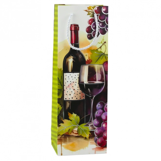 Papier-Geschenktasche für Wein