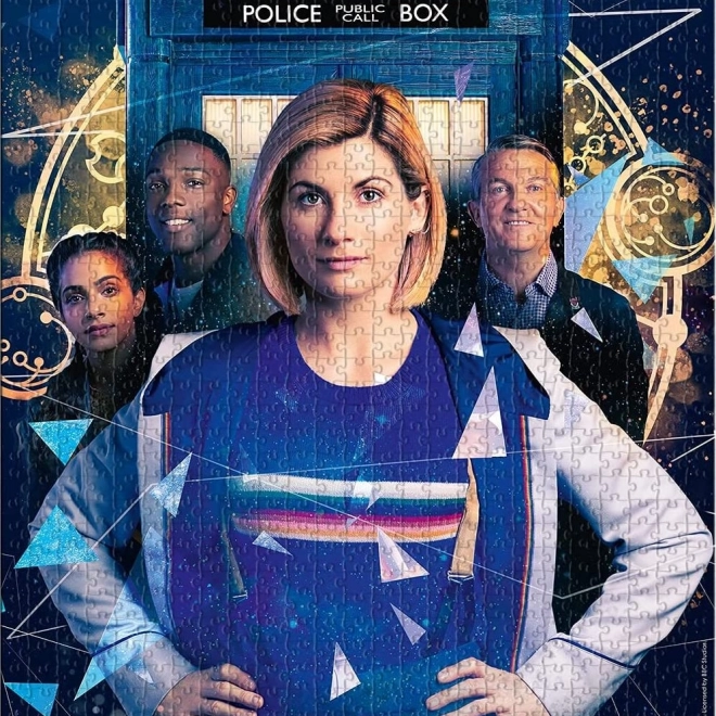 Puzzle Doctor Who: Dreizehnter Doktor - Gegenwart 1000 Teile
