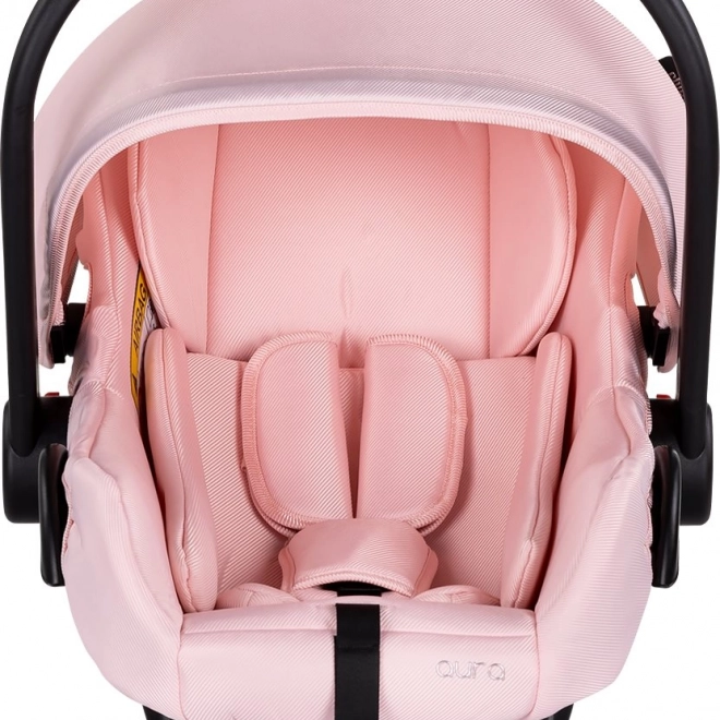 Chipolino Aura i-Size Kindersitz in Rosa Marshmallow