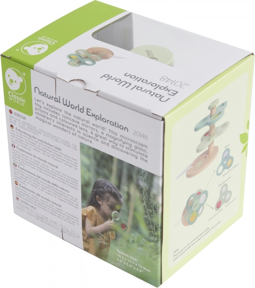 Mikroskop und Lupe 2-in-1 Classic World Naturforschung