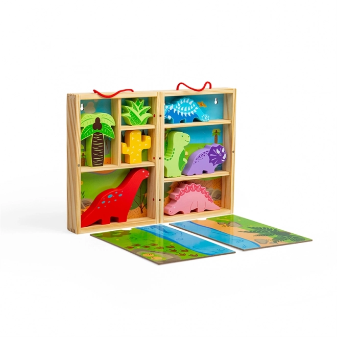 Bigjigs Toys Dinosaurier Spielbox