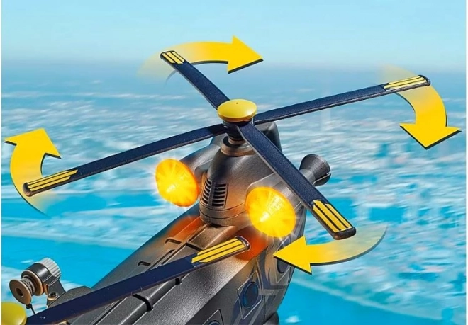 Playmobil City Action Rettungshubschrauber der Spezialeinheit