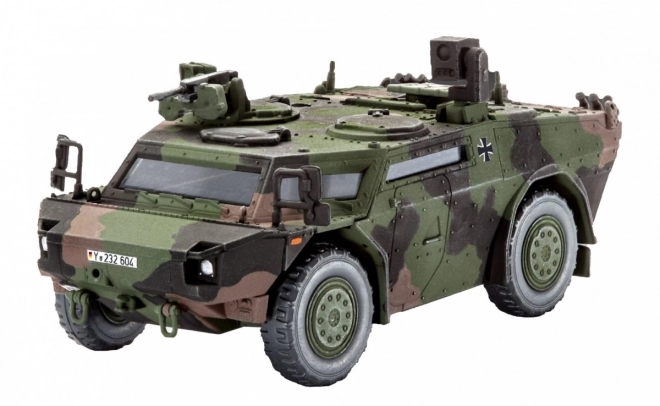 Plastikmodell Spähwagen Fennek 1/72