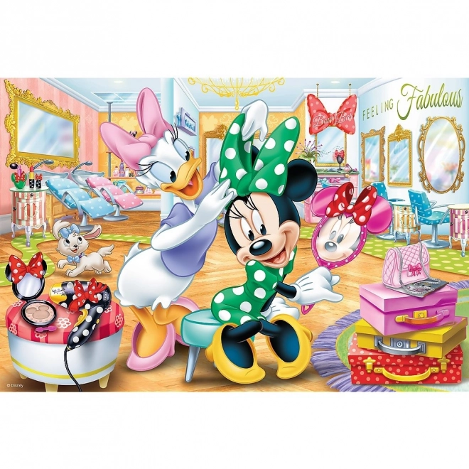 Puzzle MINNIE MOUSE und DAISY 100 Teile