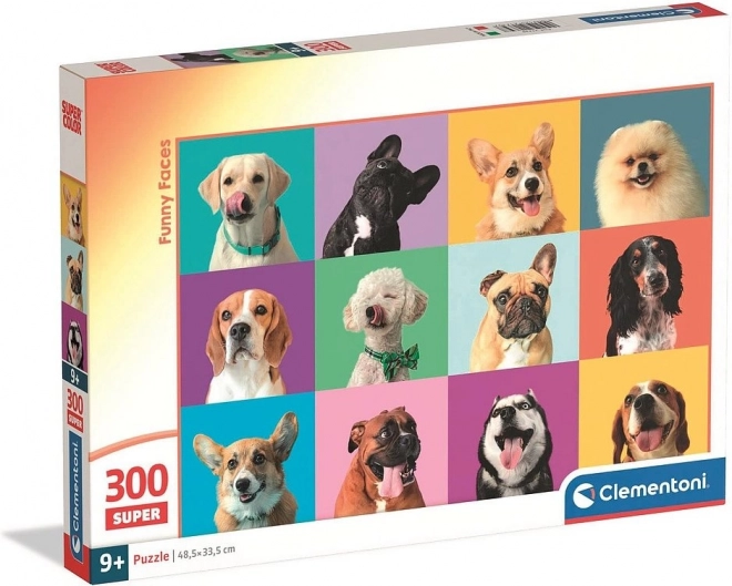 Puzzle Lustige Gesichter