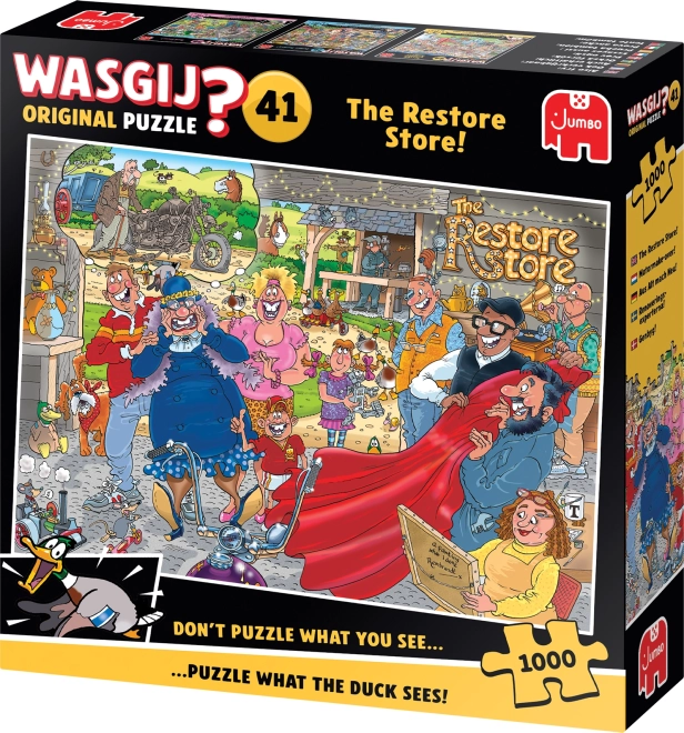 Puzzle WASGIJ 41: Ladenrenovierung 1000 Teile