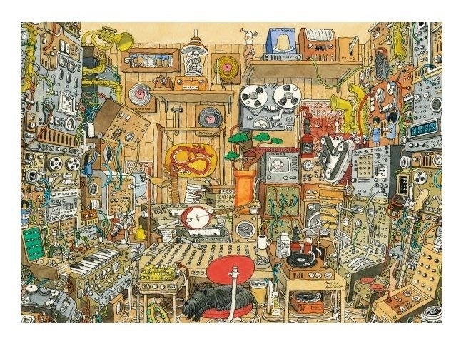 Heye Puzzle Musik-Maniac 1000 Teile