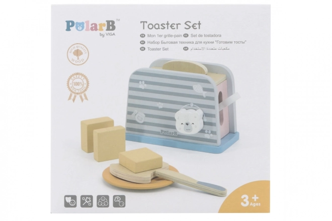 Holzspielzeug-Toaster PolarB