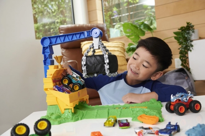 Hot Wheels Monster Trucks Arena: Herausforderung für Rhinomite Spielset