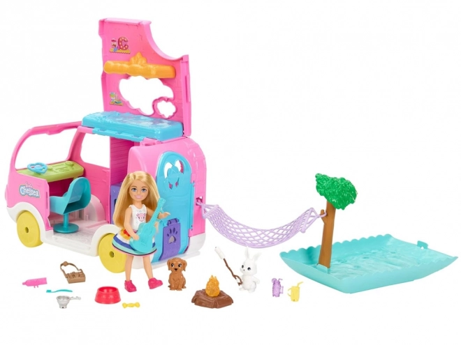 Barbie Chelsea Wohnmobil-Abenteuer-Set