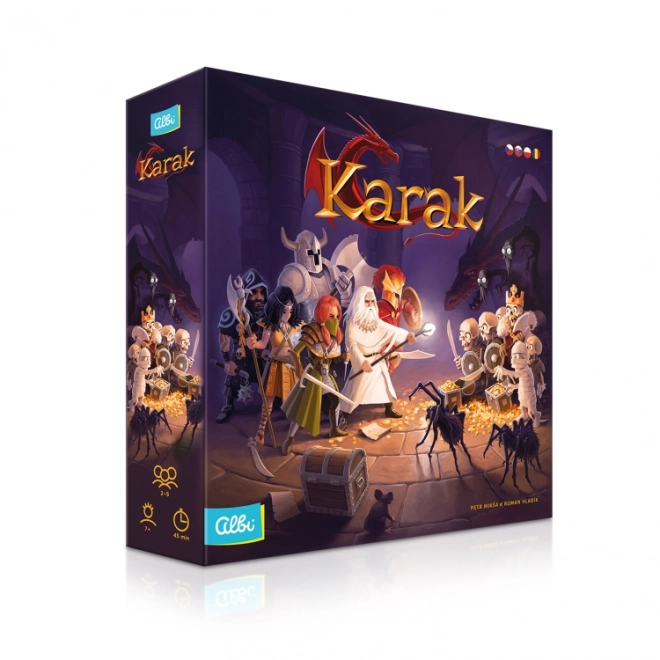 Karak Brettspiel Abenteuer in den Ruinen