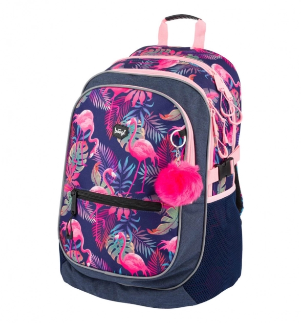 Ergonomischer Schulrucksack Flamingo von BAAGL