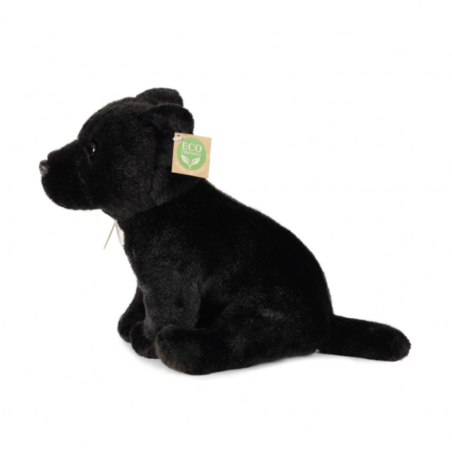 Plüschhund Staffordshire Bullterrier 30 cm Schwarz