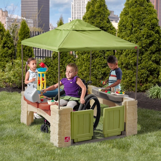Step2 Gartenpavillon mit Grill