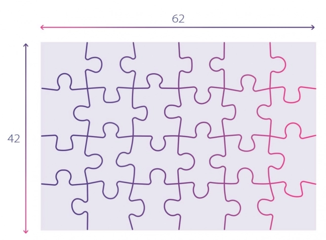 Clementoni Puzzle Glückliche Dinosaurier-Oase, MAXI 24 Teile
