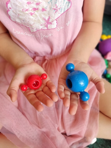 Einfache Verbindung und ergonomische Teile