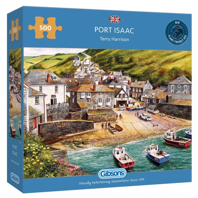 GIBSONS Puzzle Hafen Isaac, Cornwall 500 Teile