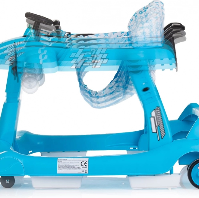 Lauflernwagen Chipolino Flugzeug 3in1 Blau