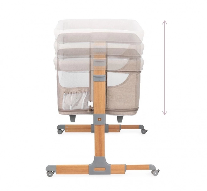 Multifunktionales Babybett MoMi Smart Bed 3 in 1 Beige