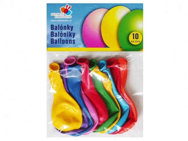Pastellfarbene Luftballons 26 cm - 10 Stück