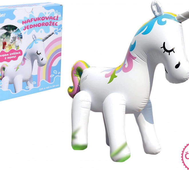 Spritzender Einhorn 220x160x80 cm