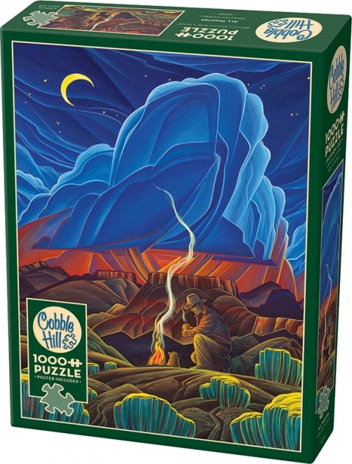 Puzzle Die ganze Nacht 1000 Teile von Cobble Hill