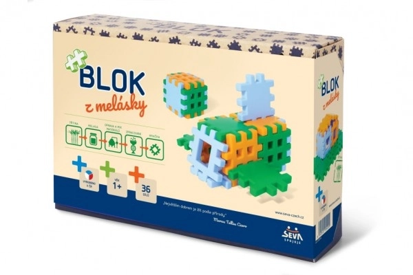 Blok Bausteine aus Melasse