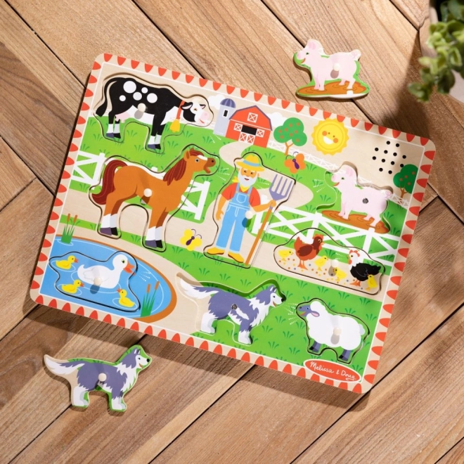 Musikalisches Puzzle Old MacDonald