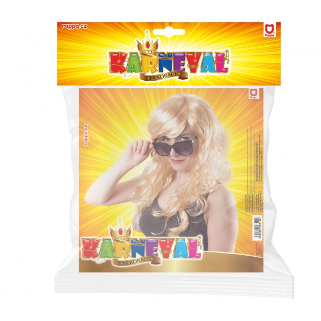 Blonde Karnevals-Perücke für Erwachsene