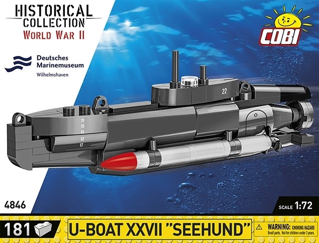 Klockenmodell U-Boot XXIIB Seehund
