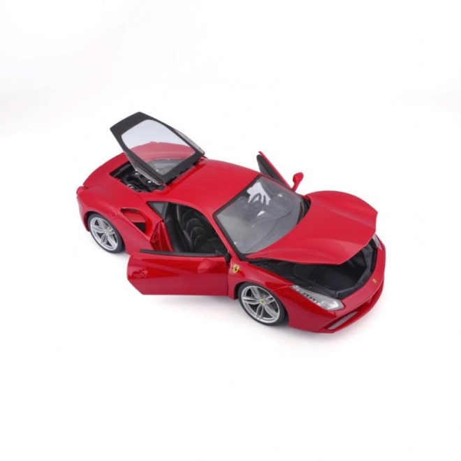 Bburago Ferrari 488 GTB Modellauto Rot