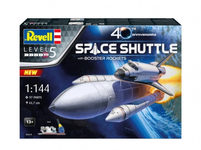 Plastikgeschenkset Space Shuttle & Booster