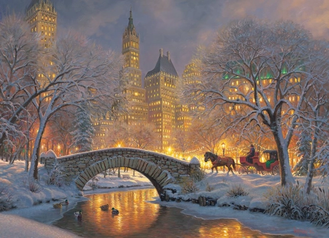 Puzzle Winter im Park 500 Teile von Cobble Hill