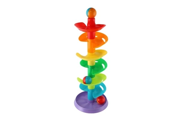 Bunte Kugelbahn Turm 50cm