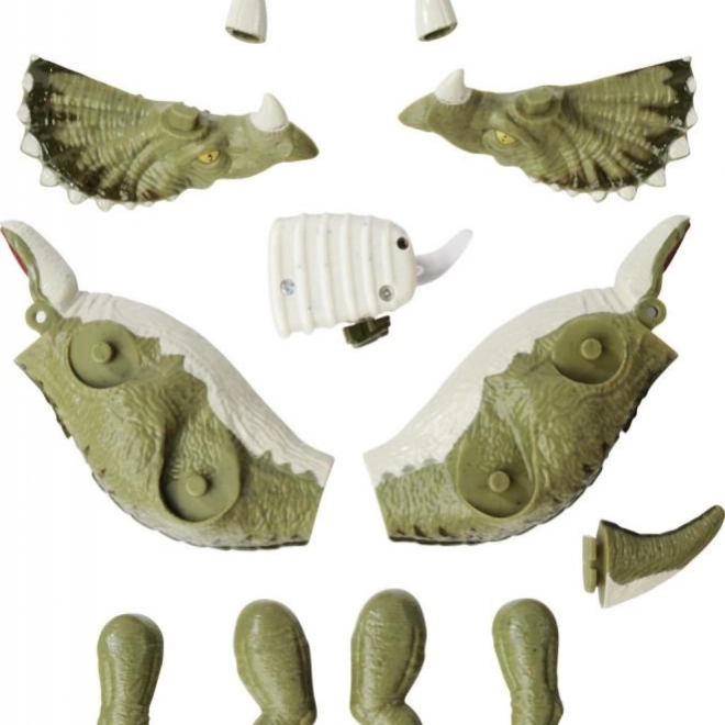 Leuchtende Dinosaurierfigur im Ei