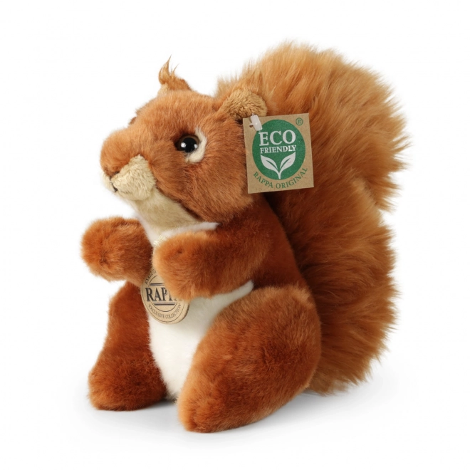 Sitzendes Plüscheichhörnchen 18 cm umweltfreundlich
