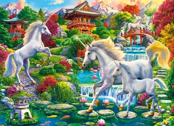 Unicorn Garden Puzzle - 300 Teile