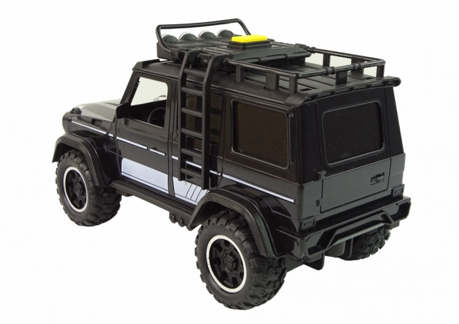 Friktionsbetriebenes Offroad-Auto Schwarz