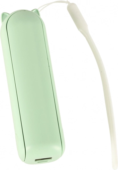 Mini tragbarer USB-Ventilator klappbar grün