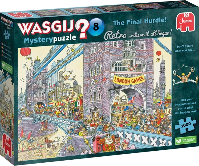 JUMBO Puzzle WASGIJ Mystery 8: Letzte Hürde 1000 Teile