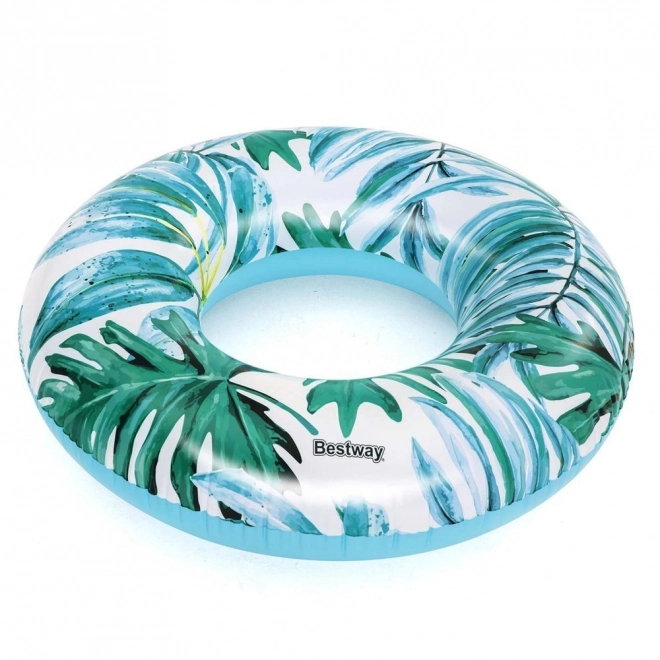 Doppelseitiger Schwimmring Bestway Tropical Palms – blau