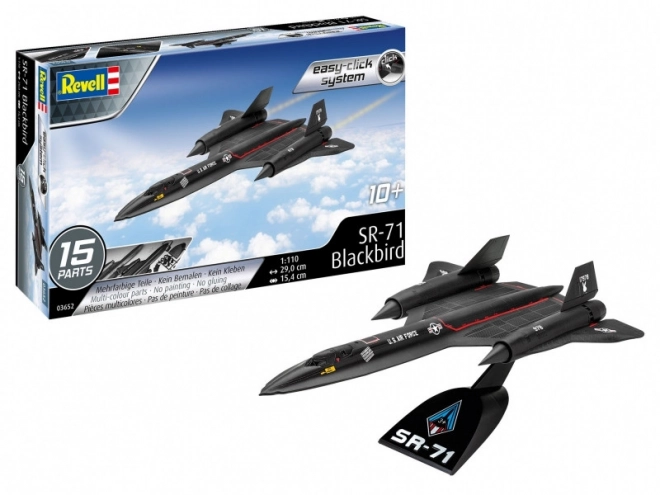 Kunststoffmodell SR-71 Blackbird Easy-Click 1/110