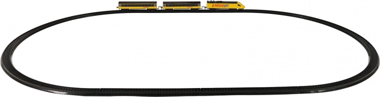 Kompletter Rundkurs für gleichmäßige Fahrt