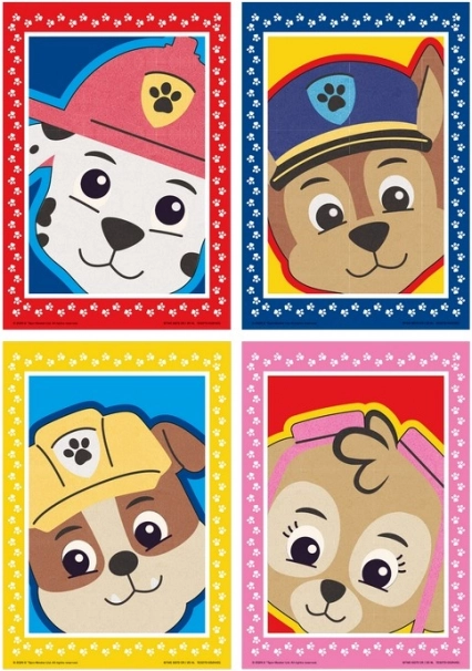Kreativset Sandmalerei Paw Patrol