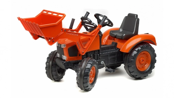 Trettraktor Kubota mit Frontschaufel